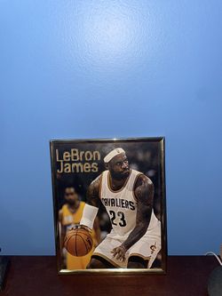 Lebron James (Cavs) Picture Framed 