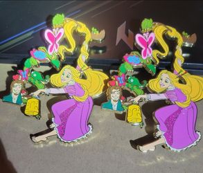Tangle Super Jumbo Rapunzel Fantasy Pin 5 inches $45 each