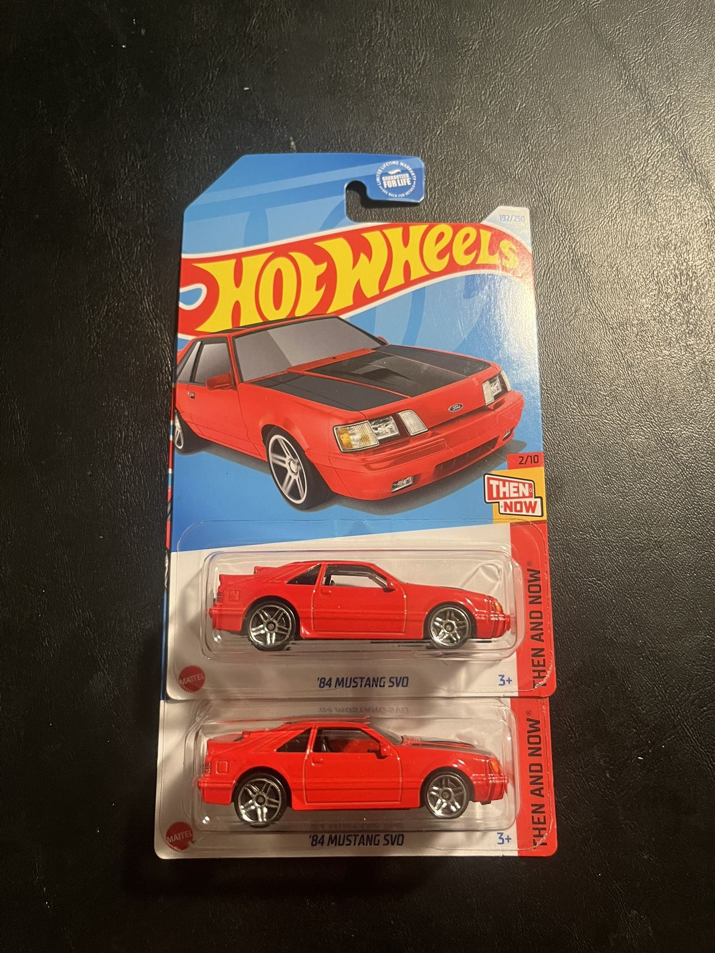 Hotwheels Lot Of 2 84 Mustang SVO