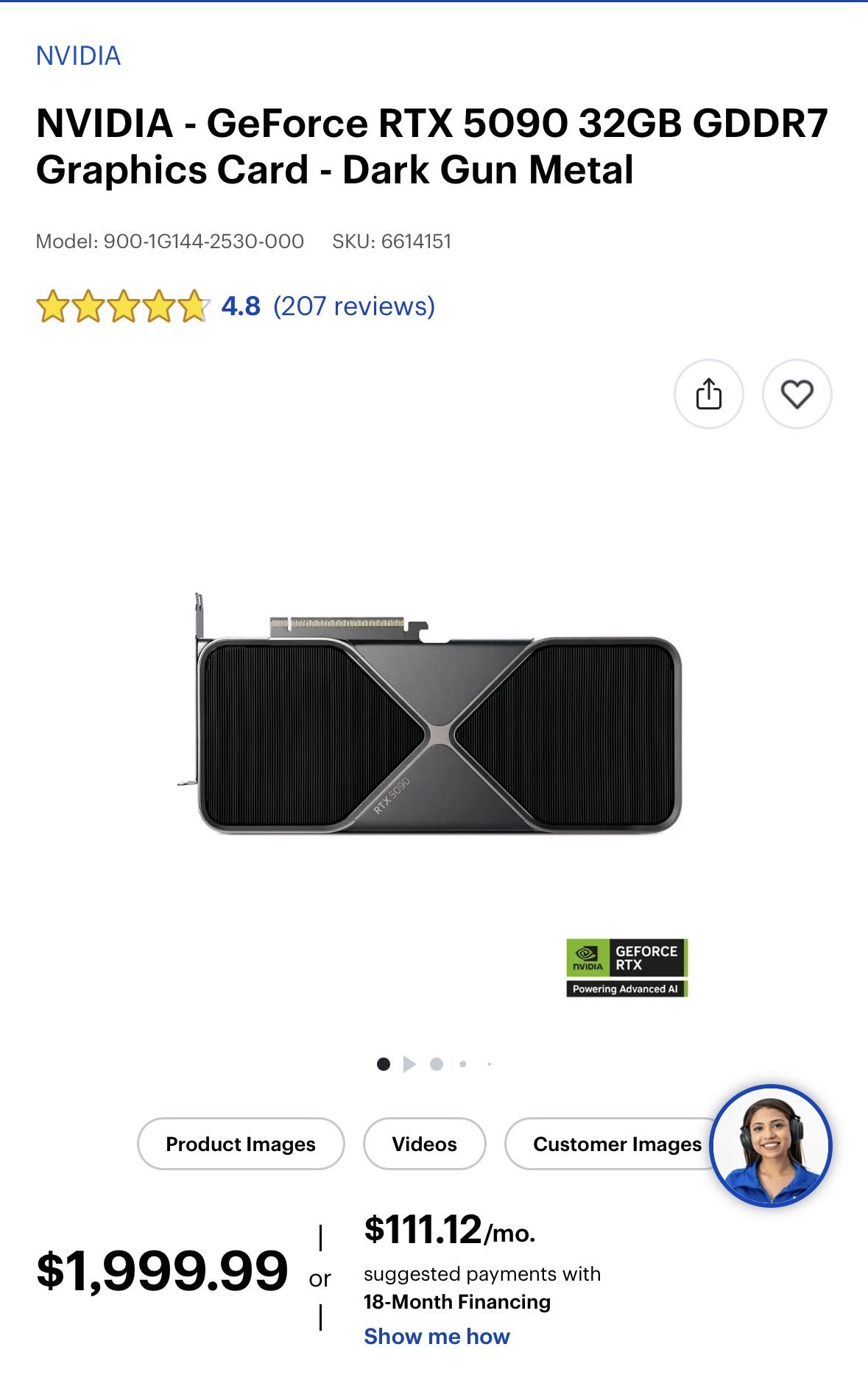 Nvidia 5090FE BNIB