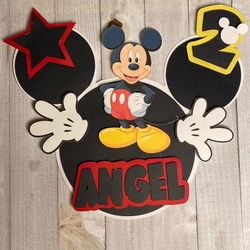 Custome made cake toppers