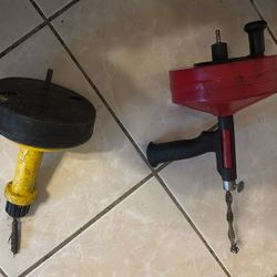 Drain Cleaners Electric Drill Driven