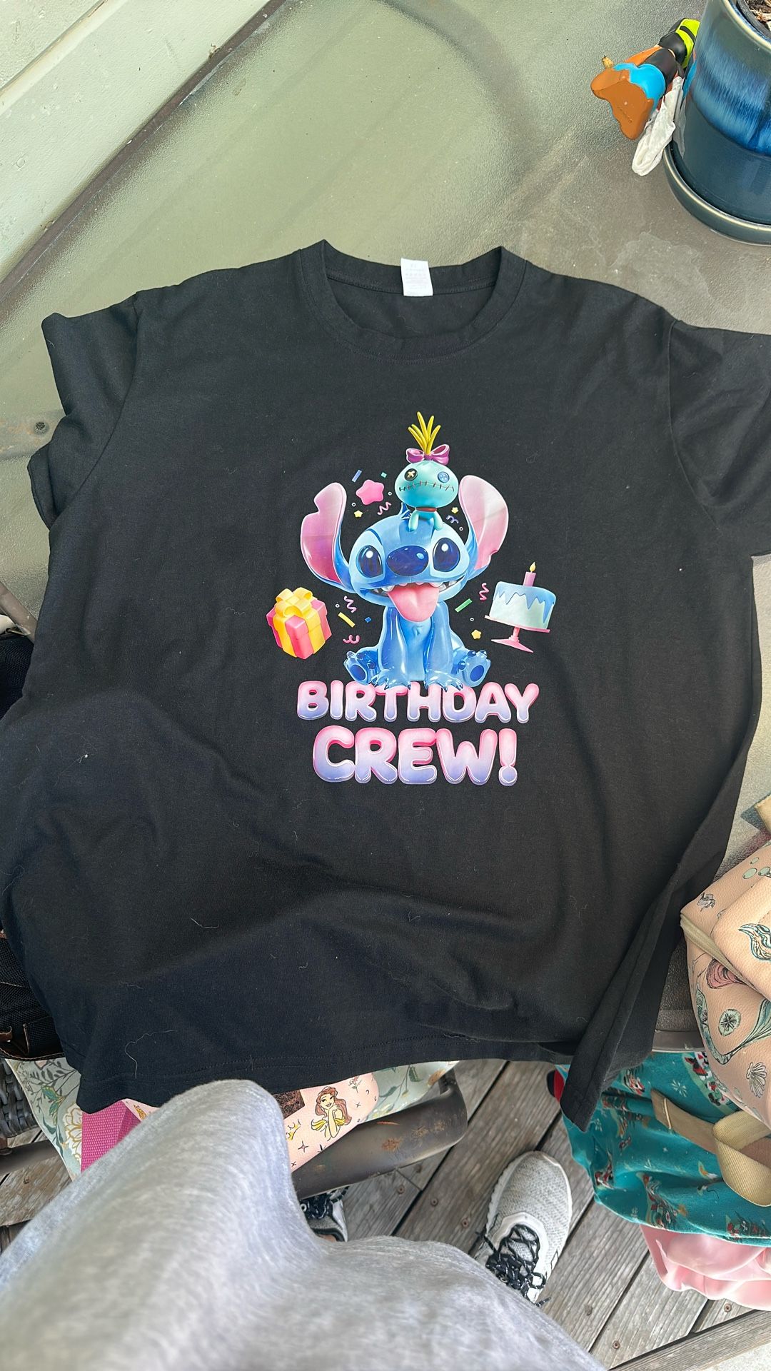 Stitch Birthday Tahirt