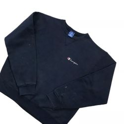 VINTAGE CHAMPION REVERSE WEAVE SWEATSHIRT XL MENS BLUE CREWNECK PULLOVER USA 80s