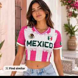 2026 Mexico crop top