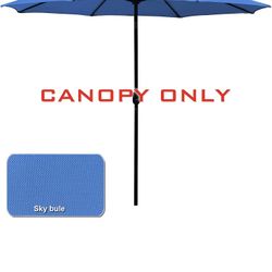 MASTERCANOPY Patio Umbrella Replacement Canopy 