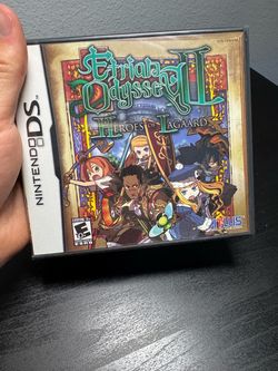 Sealed Nintendo DS Etrian Odyssey II