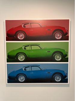 Aston Martin DB4 Canvas Wall Art