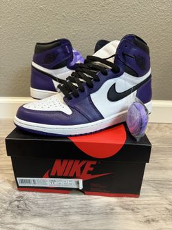 Jordan 1 Retro Court Purple - Size 11