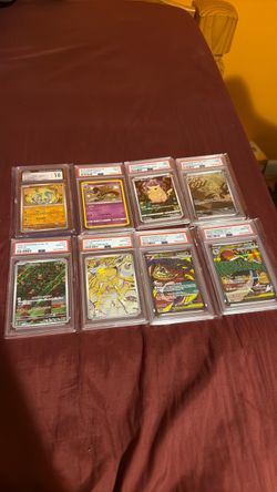 PSA/CGC Graded Pokémon Card Lot of 8