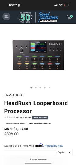 Looper Board Headrush