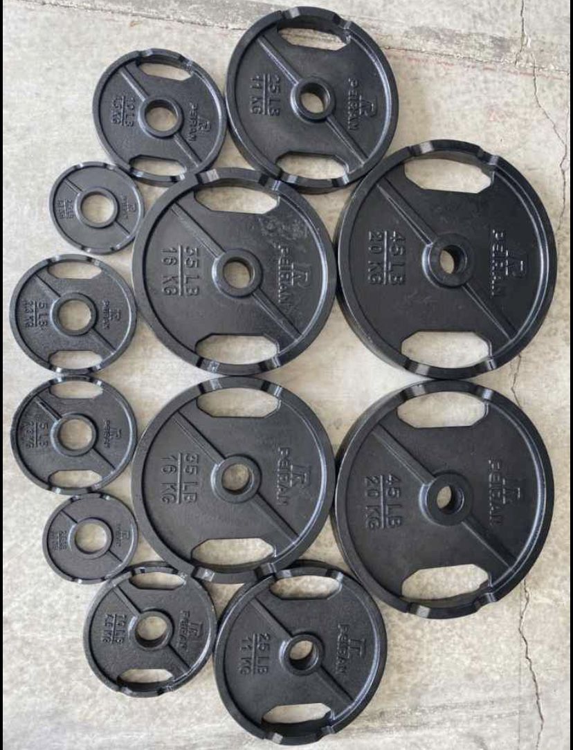 All Brand New Olympic Weight Sets With Barbell And Clips
