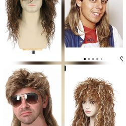 80s Mullet Wig