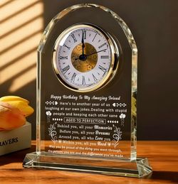 Laser Engraving Clock Gifts