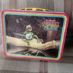 Muppet Lunchbox - Muppet Movie - Vintage  With Thermos 