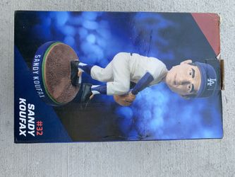 Sandy Koufax bobble head a whole new blue