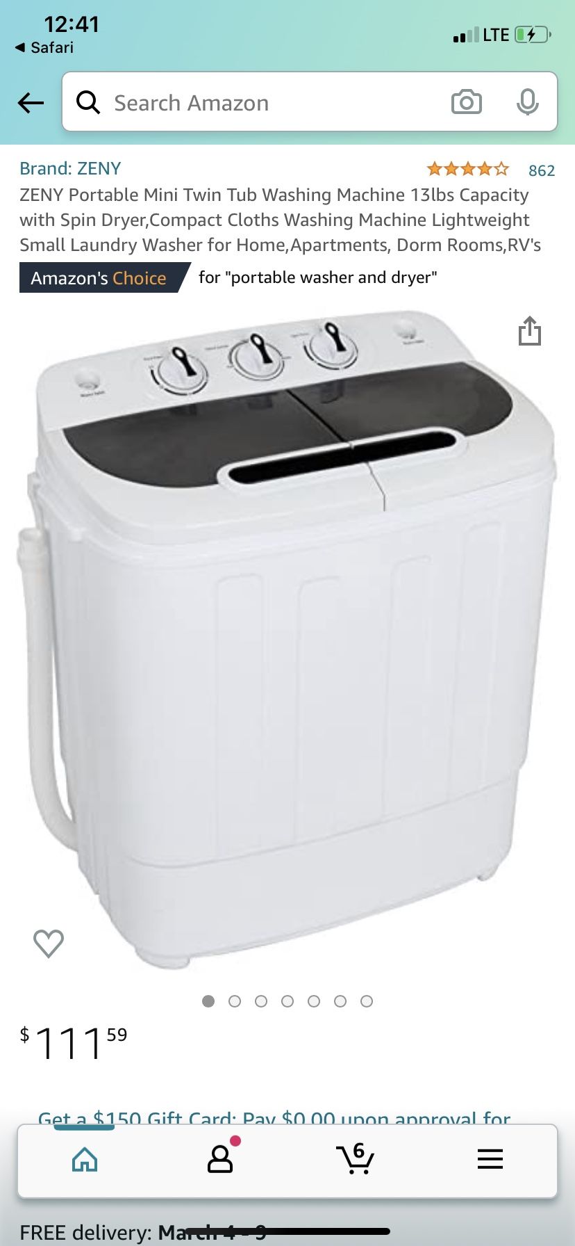 New Portable Washer