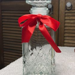 glass liquor decanter