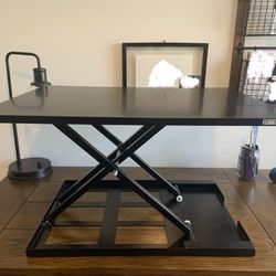 Standing Desk With Anti-fatigue Floor Mat