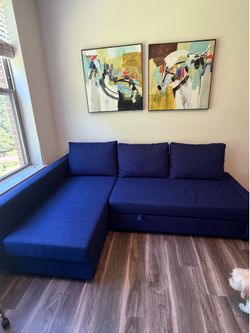 Sofabed with storage, 3 seats