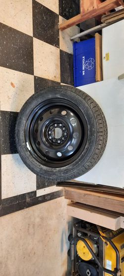 New tire and rim