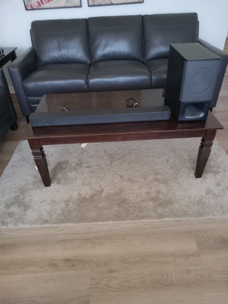 Sony Sound Bar And Subwoofer  