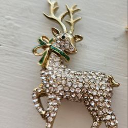 Napier Reindeer Brooch Pin