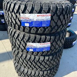 LT 305 70 17 M/T New Tires Set