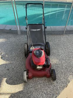 Troy Bilt Honda Engine Gas Powered Push Lawn Mower