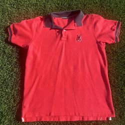 Psycho Bunny Youth Red Polo (Size 13 LG)