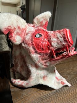 Scary pig Halloween Mask