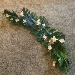 Tropical Hawaiian Theme Garland 53 Inches Long