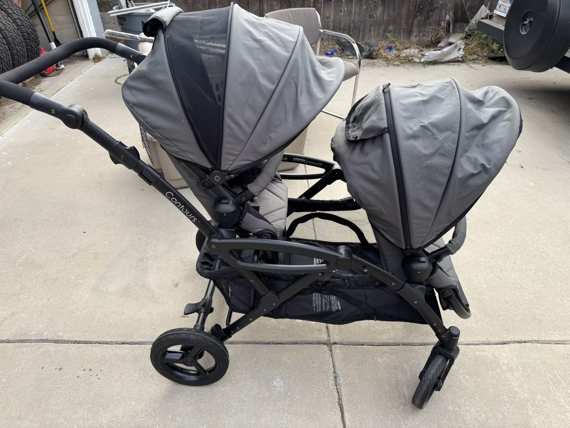 contour options V2 double stroller 