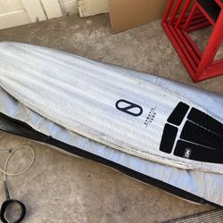 5’5” Slater Designs Sumati Surfboard In Volcanic Construction