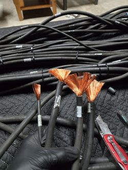 ~100lbs Insulated Copper - Welding Wire - Forklift Terminal Cable - Ground Cable.