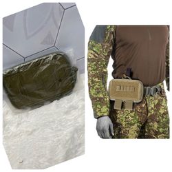 Small Tactical Belt Pouch Multi-Purpose Lightweight Waist Bag for Men Women Utility Compact Mini Admin Pouch Storage Organizer Soft case