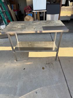 Stainless Steel Commercial Work Table