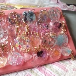 Pretty Keychains. Small ,Med And Large