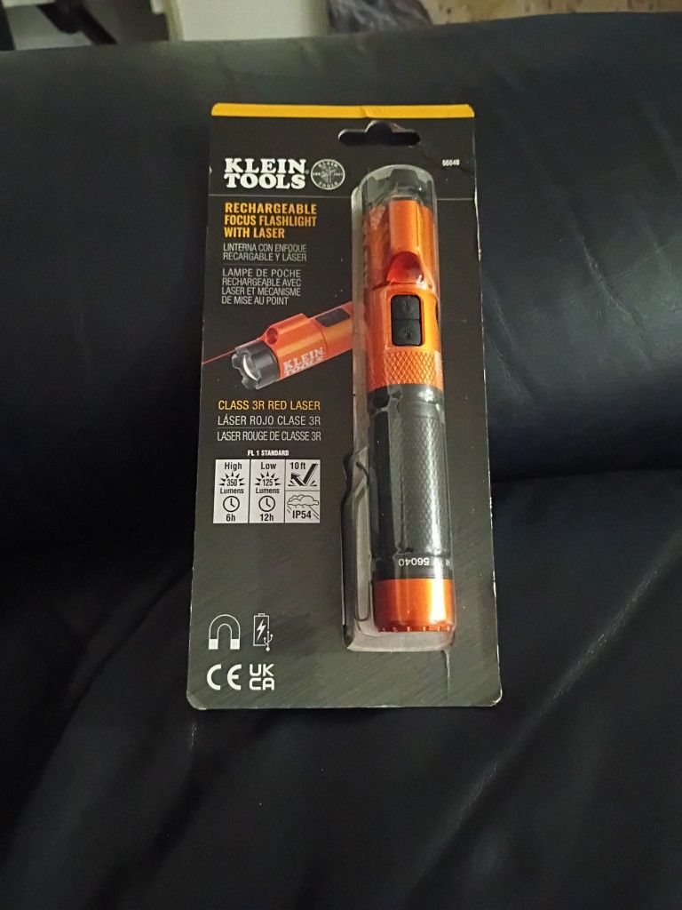 Klein Rechargeable Flashlight With Work Light