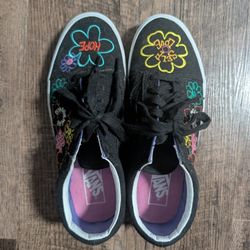 Vans Flower Design Women's 10 