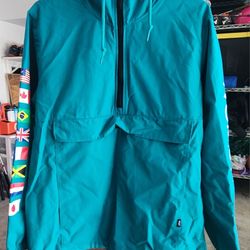 HUF - Windbreaker.  Size Large