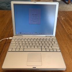 Apple 12″ PowerBook G4 1.5 GHz 512mb 60hd / 2005 *Vintage