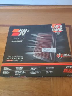 K&N 33-5017 engine air filter
