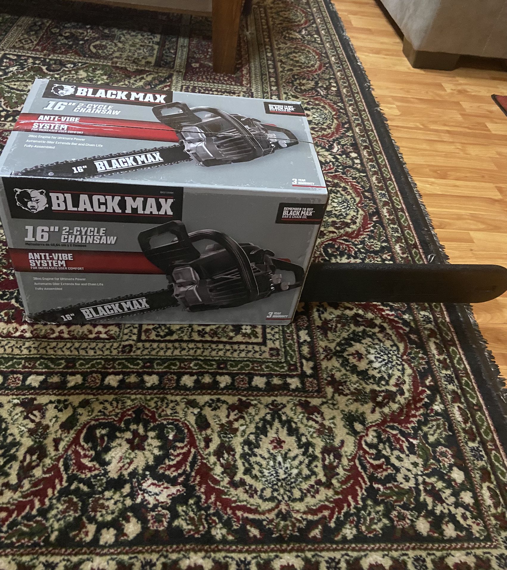 Black Max 16” 2-Cycle Chainsaw 