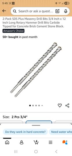 Hammer drill bits