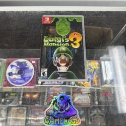 Luigi’s Mansion 3 Switch $40 Gamehogs 11am-7pm