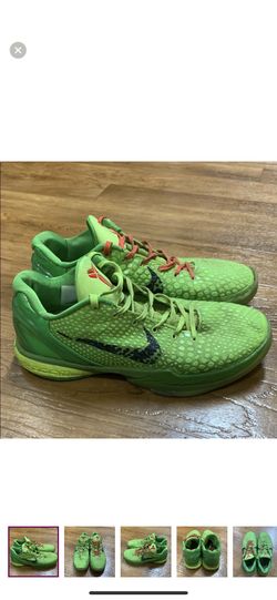 Nike Kobe Bryant 6 “Grinch” Sneakers Basketball Shoes