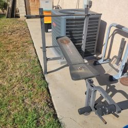 Marcy Standard Adjustable Weight Bench with Arm Bench