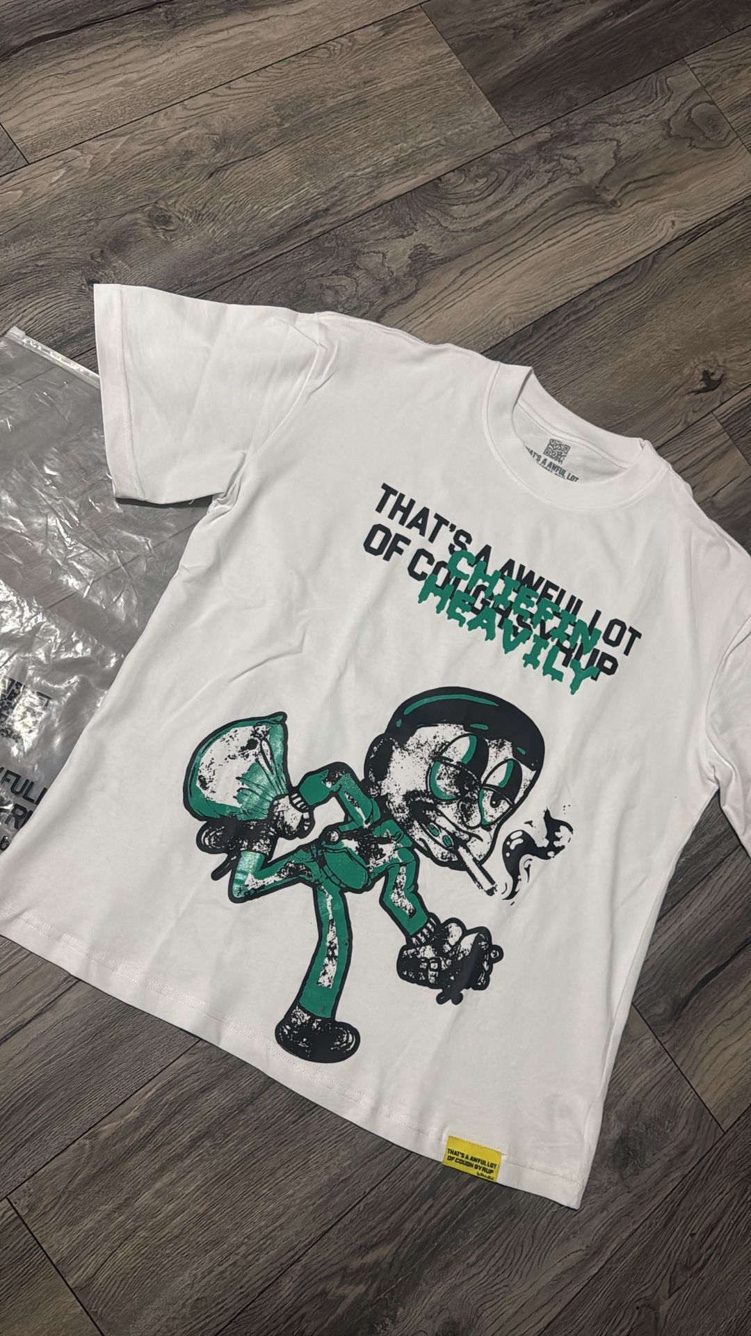 THATS A AWFULL LOT OF COUPHSYRUP