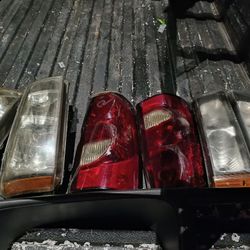 Head Lights And Rear Lights 